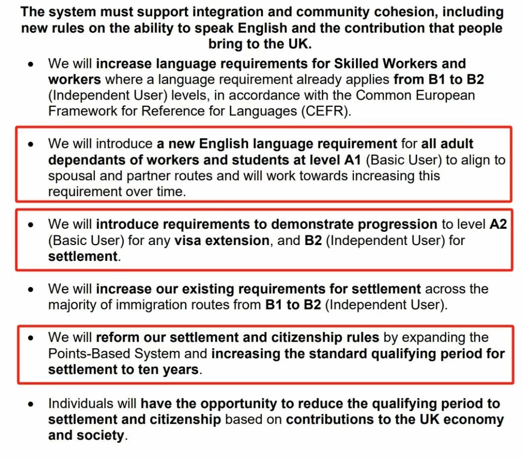 家属语言要求 & 永居门槛双双提高！
