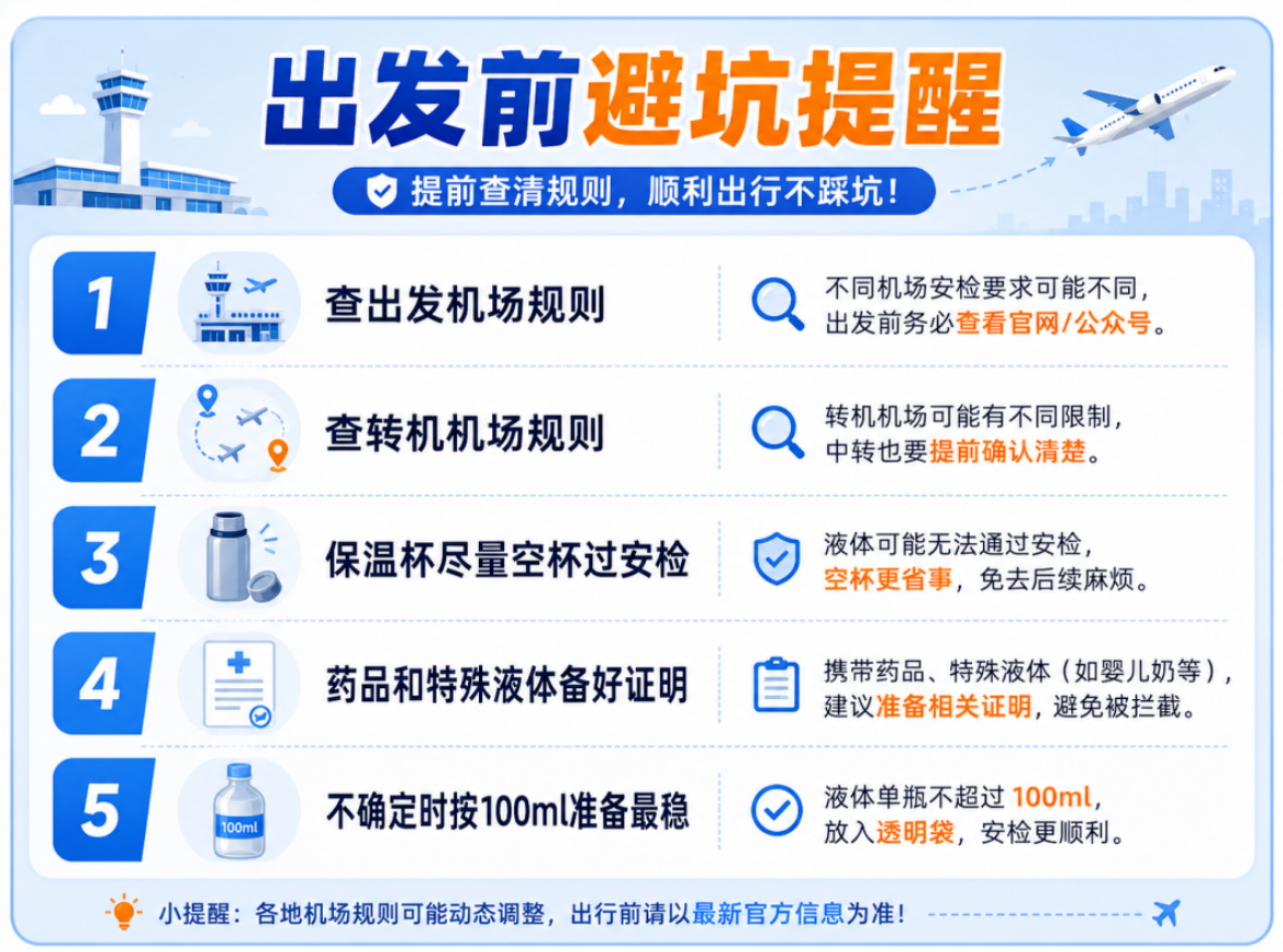 海关劝退警告！出国前7天不看这份清单，机票可能直接打水漂！