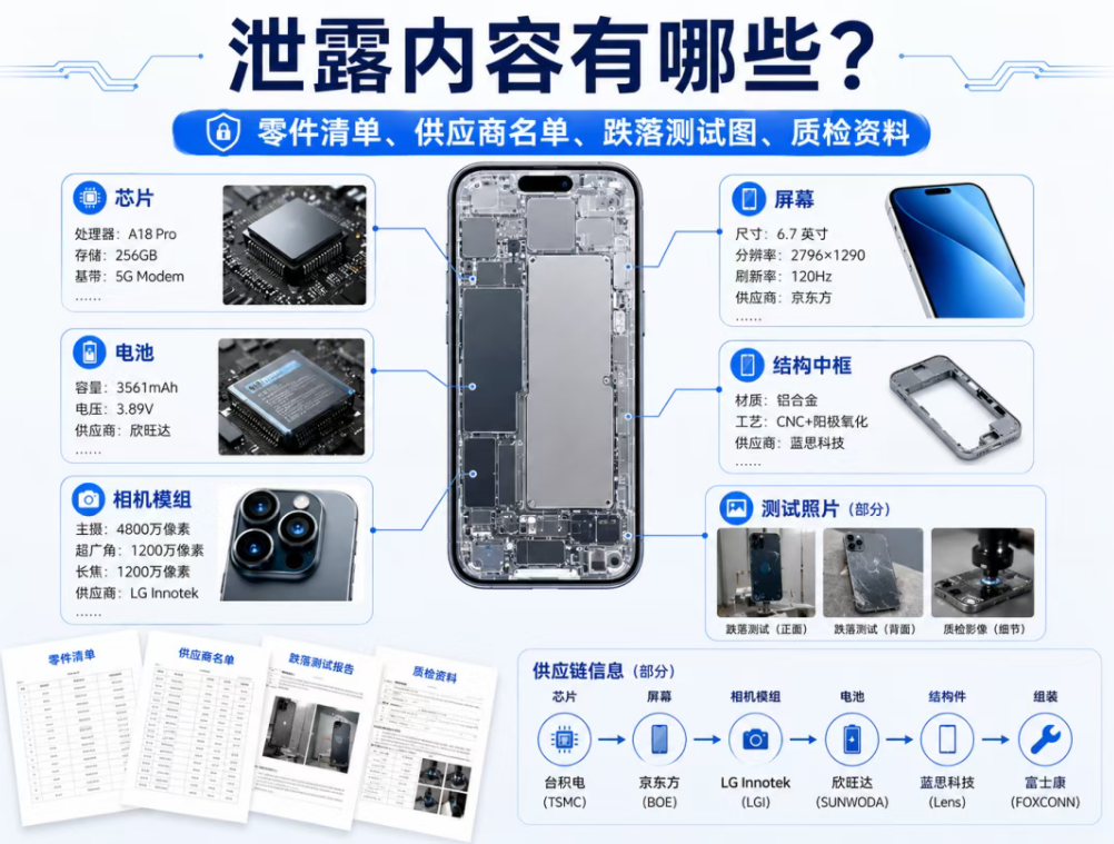 苹果史上最严重泄密！华强北版iPhone 18 Pro问世